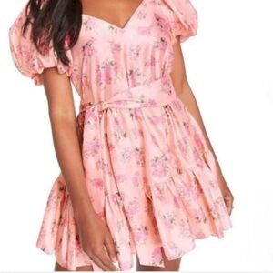 LoveShackFancy x Target Collab Pink Floral Dress